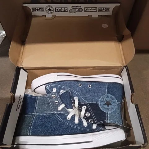 Converse Denim High-Top Sneakers – Boxed UK6 MENS/UK8 WOMANS