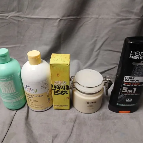 APPROXIMATELY 15 ASSORTED HEALTH & BEAUTY PRODUCTS TO INCLUDE L'OREAL, TROPIC AND HEAD TO TOE WASH