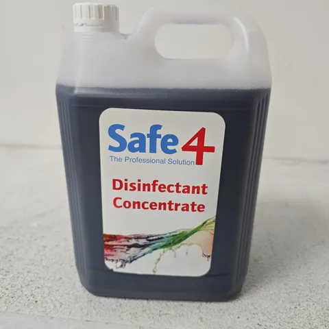 SAFE4 DISINFECTANT CONCENTRATE – 5L