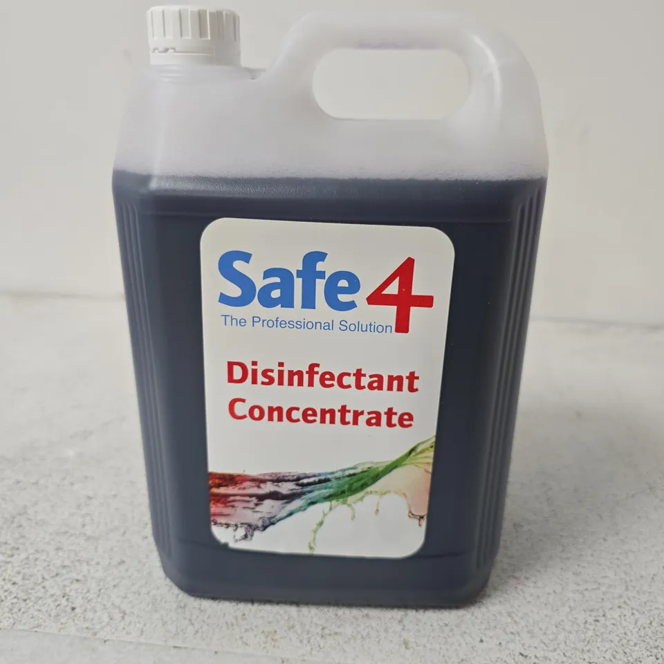 SAFE4 DISINFECTANT CONCENTRATE – 5L