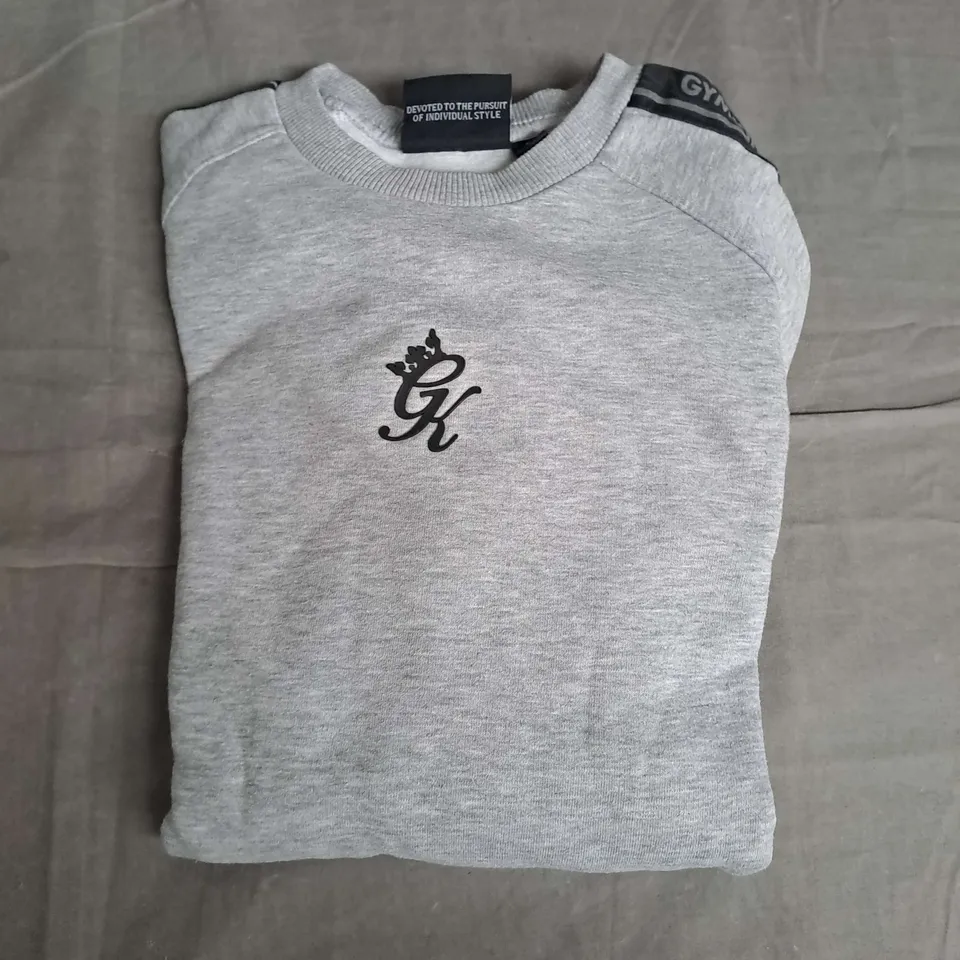 GYMKING TRACKSUIT IN GREY SIZE S