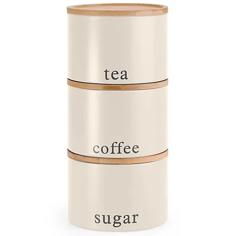 EHC CANISTER SET, SET OF 3 STACKABLE