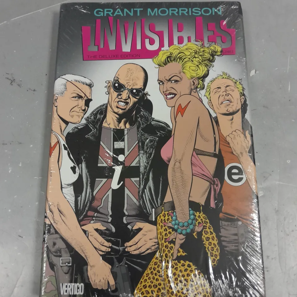 SEALED GRANT MORRISON INVISIBLES THE DELUXE EDITION THREE