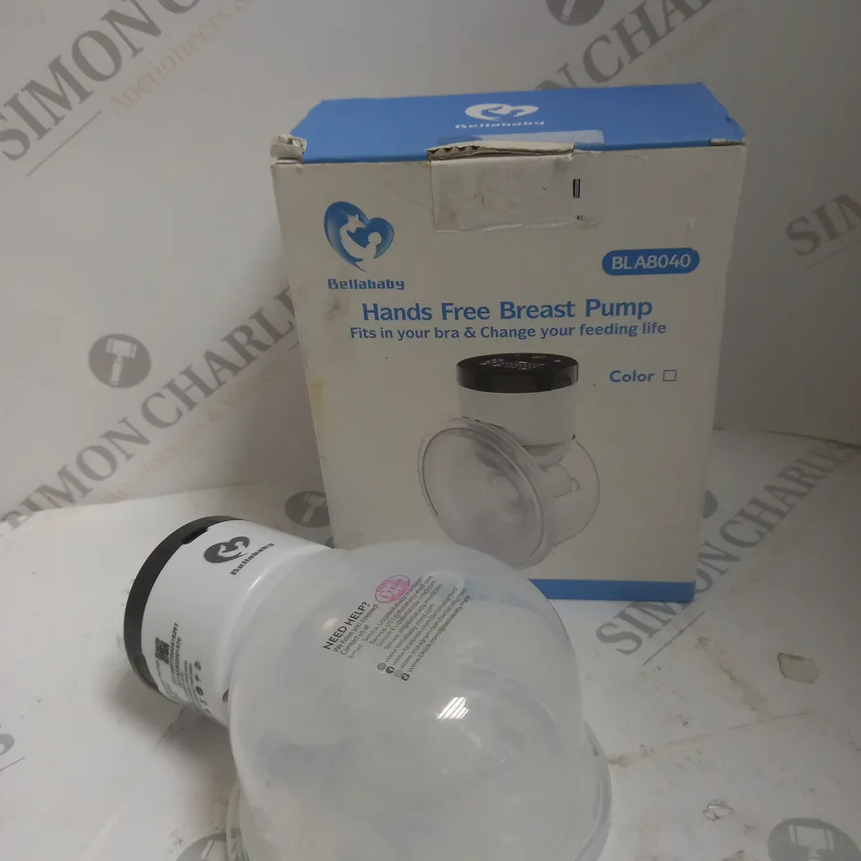 BELLABABY BREAST PUMP,PORTABLE WIRELESS WEARABLE PUMP