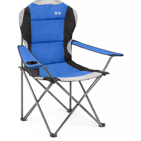 TRAIL KESTREL PADDED HIGH BACK CAMPING CHAIR