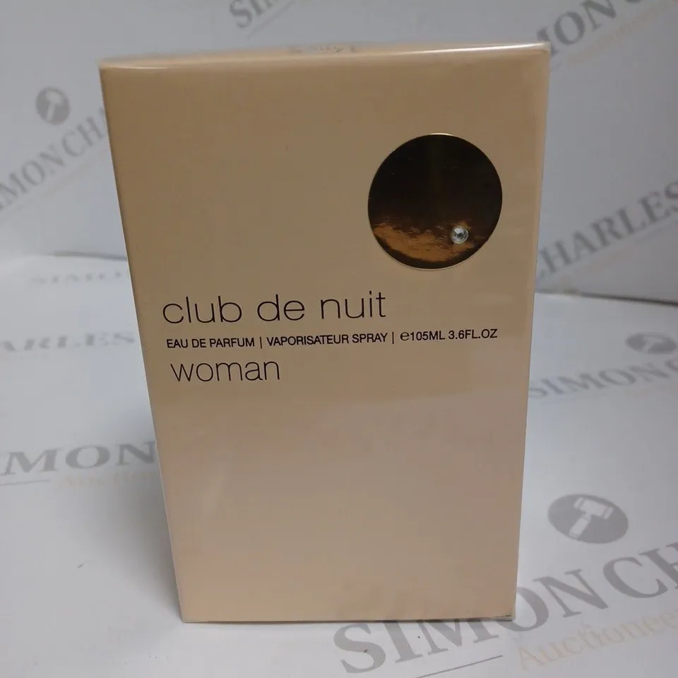 BOXED AND SEALED CLUB DE NUIT EAU DE PARFUM WOMAN 105ML