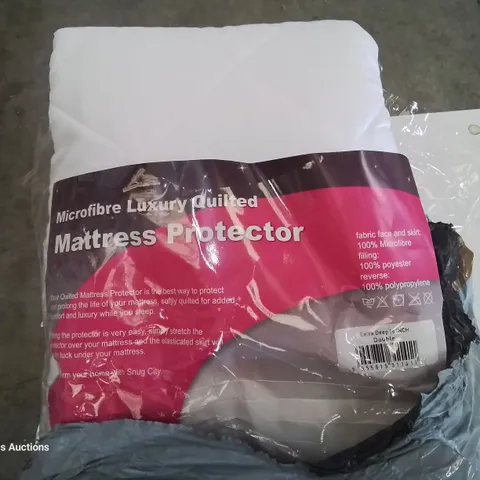 BAGGED HYPOALLERGENIC MATTRESS PROTECTOR // SIZE: KING 16" DEEP