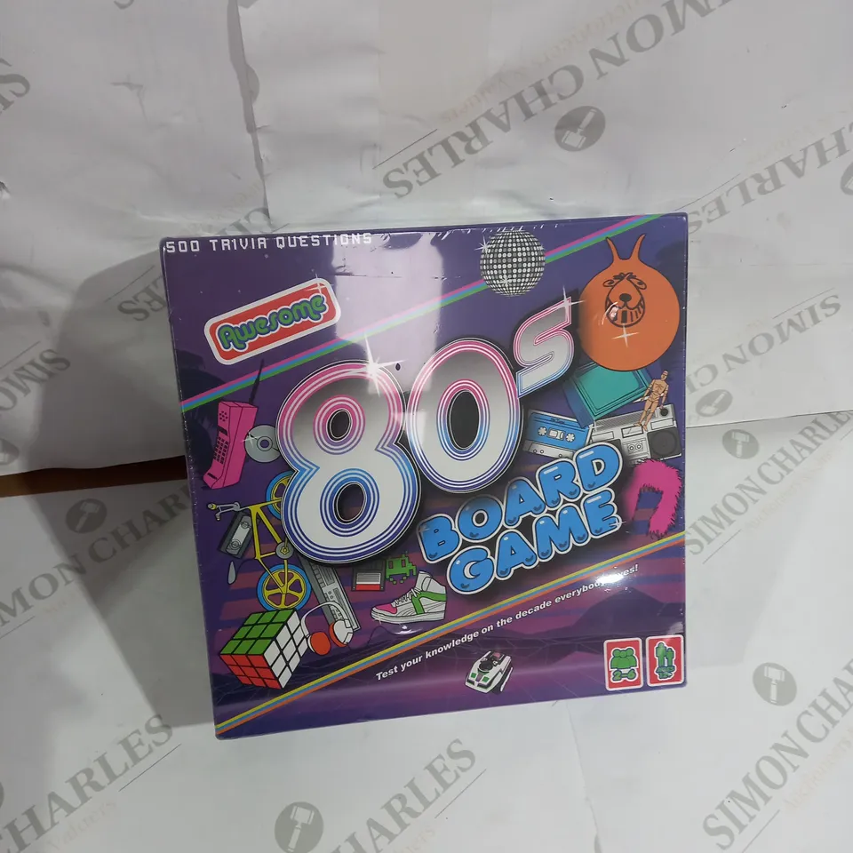 BOXED AWESOME 80'S BOARD GAME