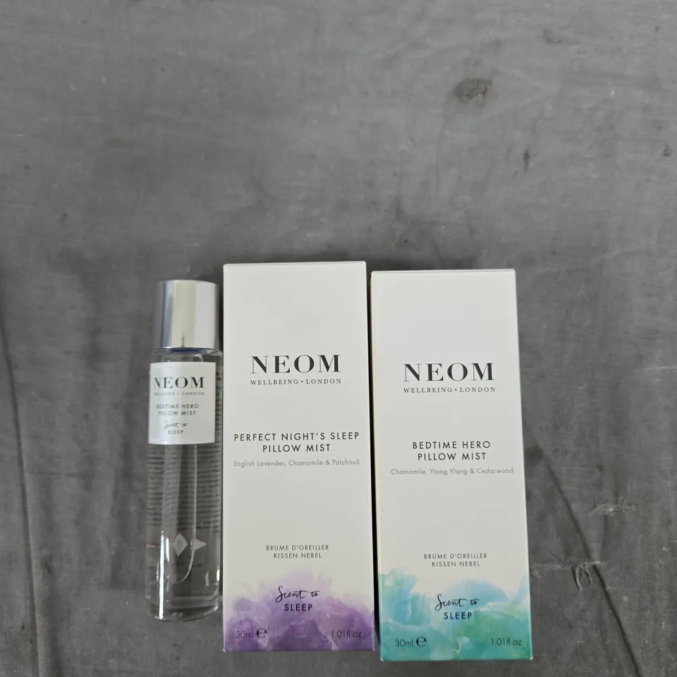 NEOM WELLBEING LONDON PILLOW MIST SET