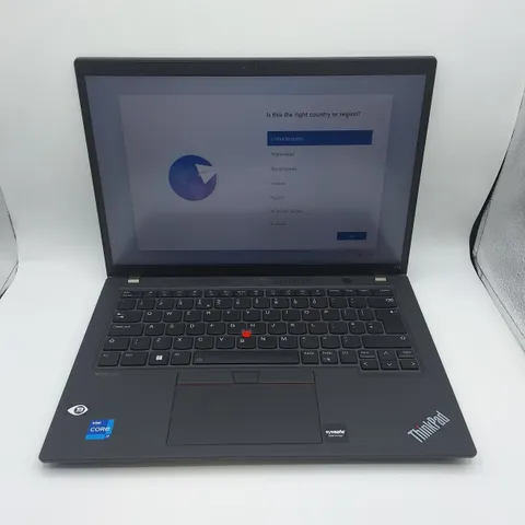 UNBOXED LENOVO THINKPAD T14 GEN 3 MAGNESIUM INTEL I-7 LAPTOP IN BLACK