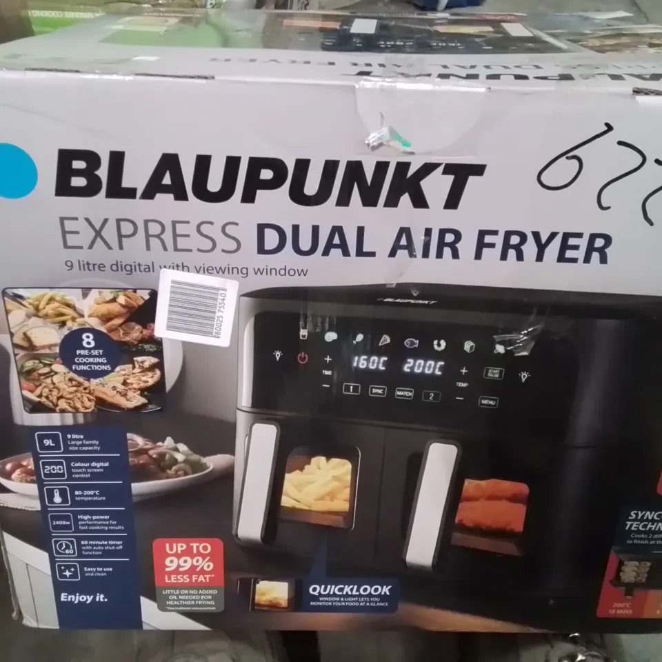 BLAUPUNKT DUEL AIRFRYER 