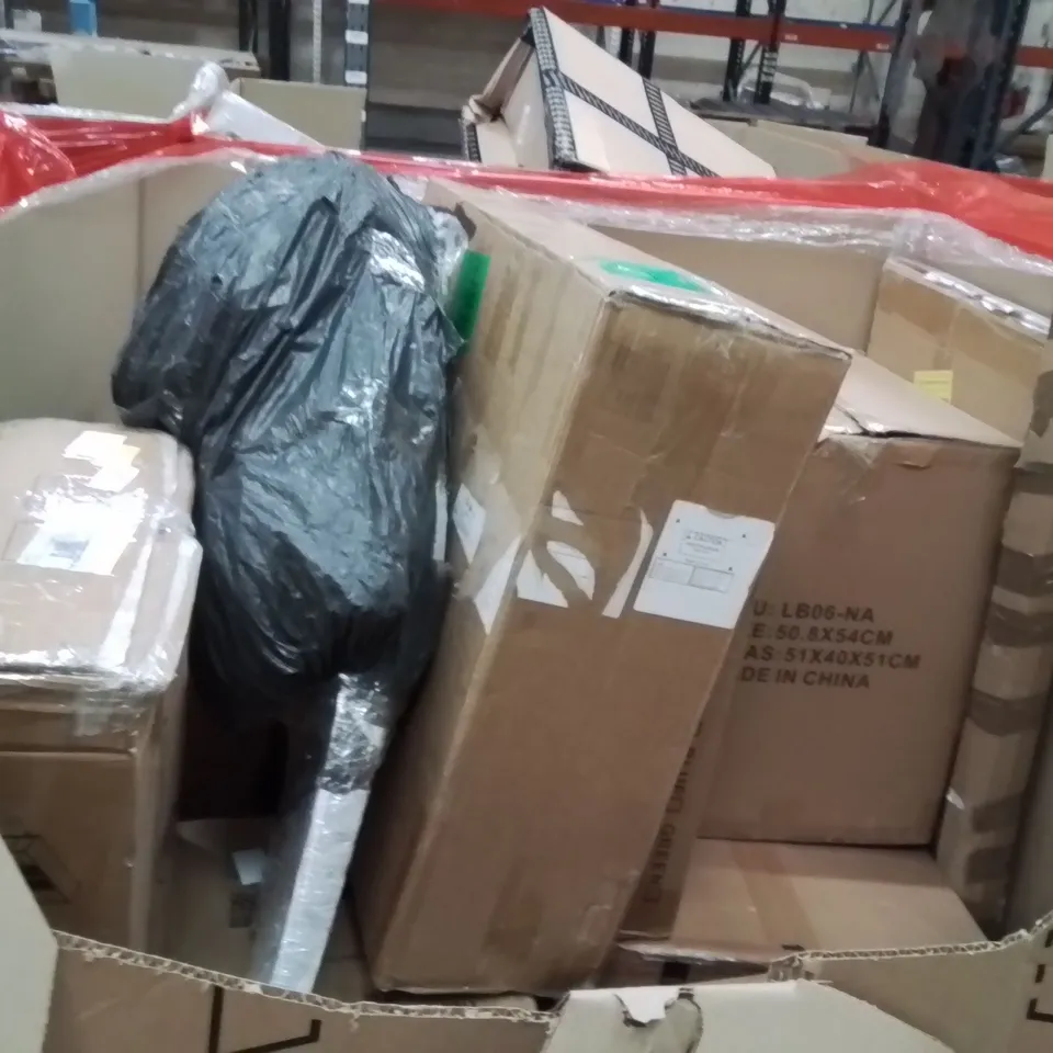 PALLET OF ASSORTED HOUSEHOLD GOODS AND PRODUCTS TO INCLUDE;DEHUMIDIFIER,AIR PURIFIER,ROLLER BLINDS 