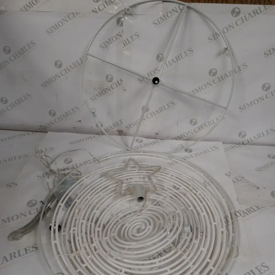 SANTAS BEST INDOOR/OUTDOOR RAINBOW SPIRAL LIGHTUP TREE