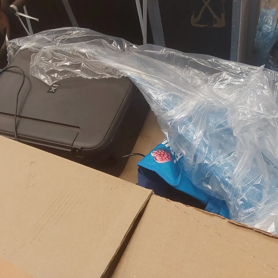 PALLET CONTAINING A VERY LARGE QUANTITY OF ASSORTED ITEMS INCLUDING: PAINTINGS, CABINETS, ASSORTED DVDS ECT