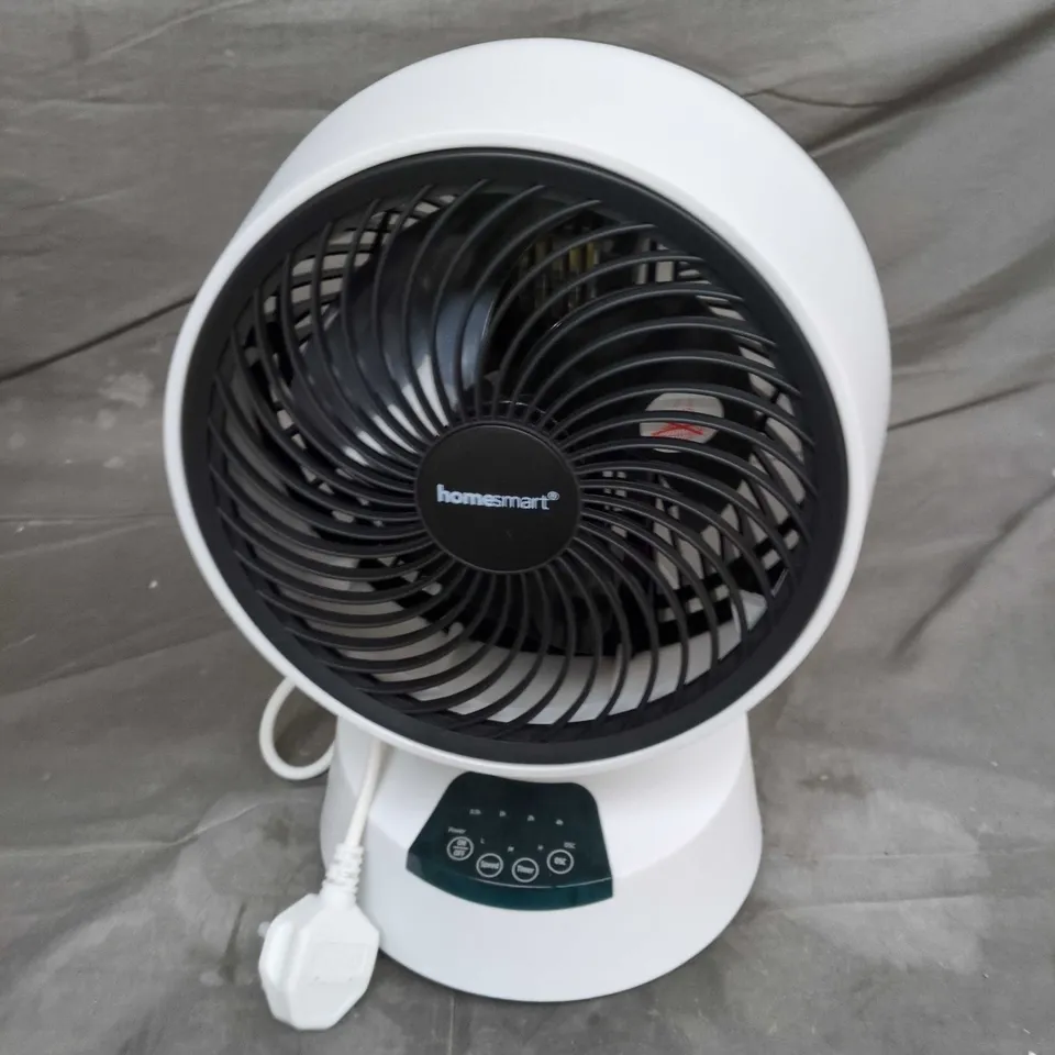 HOMESMART CIRCULATOR AIR FAN – WHITE DESK FAN