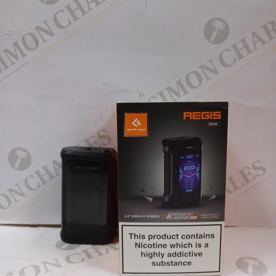 BOXED GEEKVAPE AEGIS X STEALTH BLACK VAPE