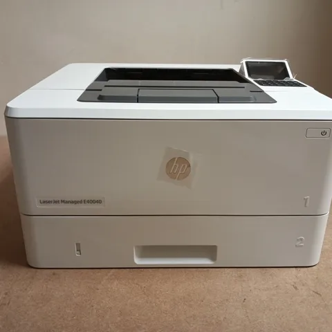 BOXED HP LASERJET MANAGED E40040 PRINTER