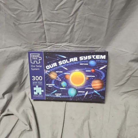 CORNER PIECE PUZZLES OUR SOLAR SYSTEM 300-PIECE JIGSAW PUZZLE