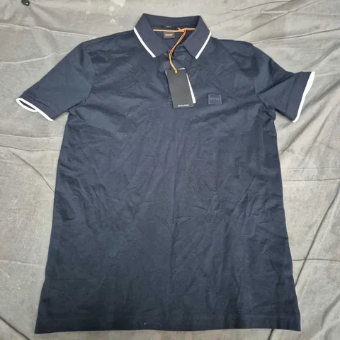 BOSS POLO IN NAVY - MEDIUM
