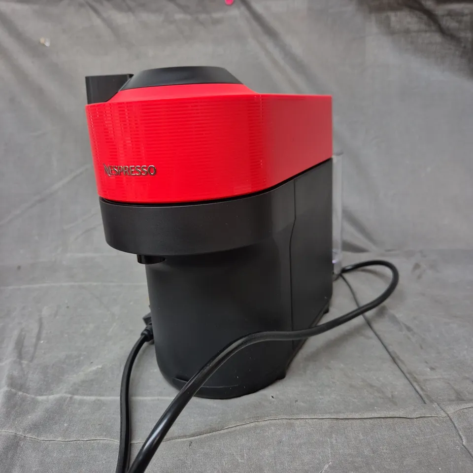 NESPRESSO BY KRUPS VERTUO POP XN920540 SMART COFFEE MACHINE - RED