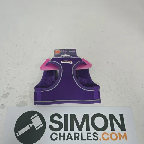 DOODLEBONE SNAPPY DOG HARNESS – PURPLE, SIZE 2 (41–46 CM CHEST)