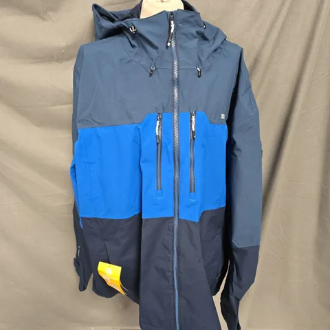 REGATTA GREAT OUTDOORS MAYLAND 2 JACKET IN OLYMPIA BLUE SIZE 5XL