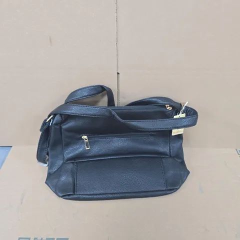 HOUSE OF MILANO NAVY LEATHER HANDBAG – WOMEN'S ACCESSORY