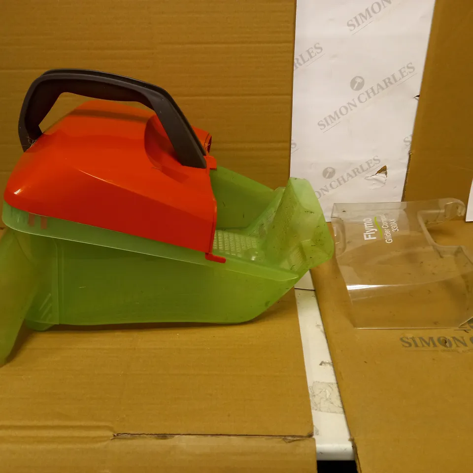 FLYMO GLIDER COMPACT 330AX ELECTRIC HOVER COLLECT LAWNMOWER