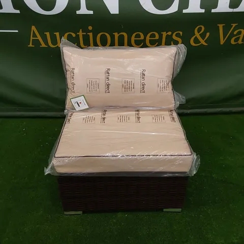 FLORIDA CHOCOLATE MIX RATTAN MODULAR SOFA PIECE