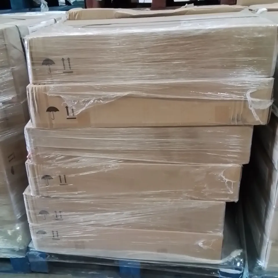 PALLET CONTAINING A LARGE QUANTITY OF BRAND NEW ZORRAS CONSOLE TABLES
