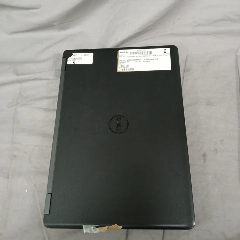 DELL LATITUDE E5450 LAPTOP – I5-5200U, 4GB RAM, 500GB HDD, 14" DISPLAY. DOES NOT POWER ON