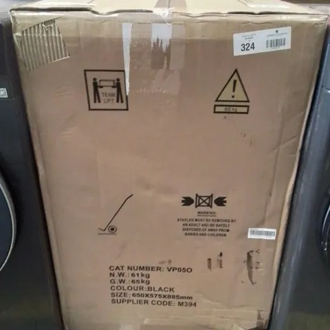 Boxed SWAN SW75130B 9KG LOAD, 1400 SPIN FREESTANDING WASHING MACHINE - BLACK