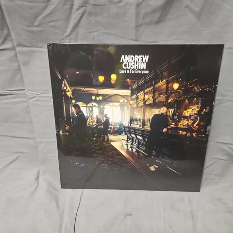 ANDREW CUSHIN – LOVE IS FOR EVERYONE (VINYL LP) – SEALED