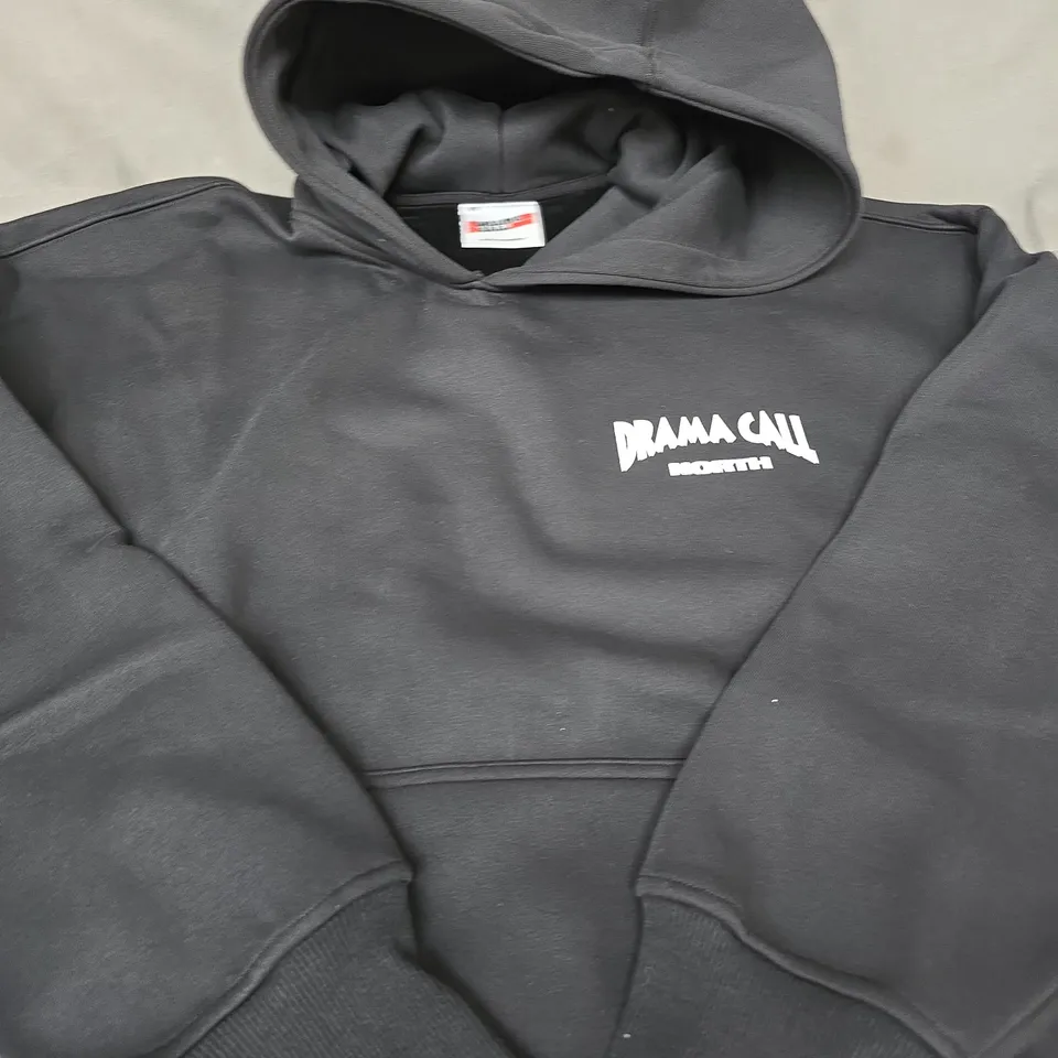 DRAMA CALL NORTH HOODIE – BLACK - SIZE M