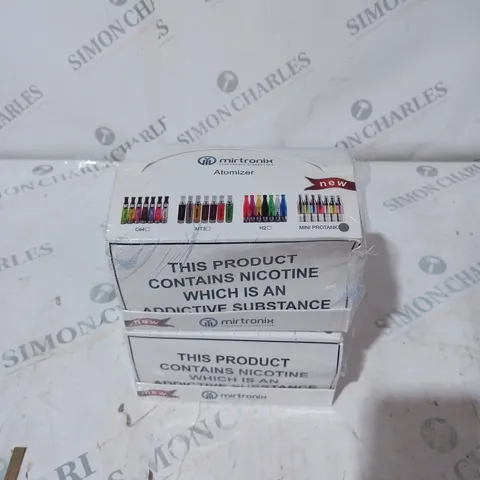 BOX OF 2 MIRTRONIX MINI PROTANK ATOMIIZER 
