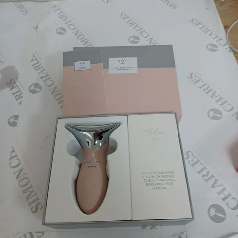 BOXED TILI PRO LED ANTI-AGEING HOT & COLD FACIAL TONING DEVICE