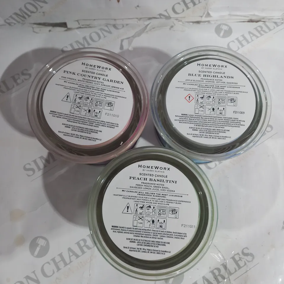 BOXED HOMEWORX BY HARRY SLATKIN SET OF 3