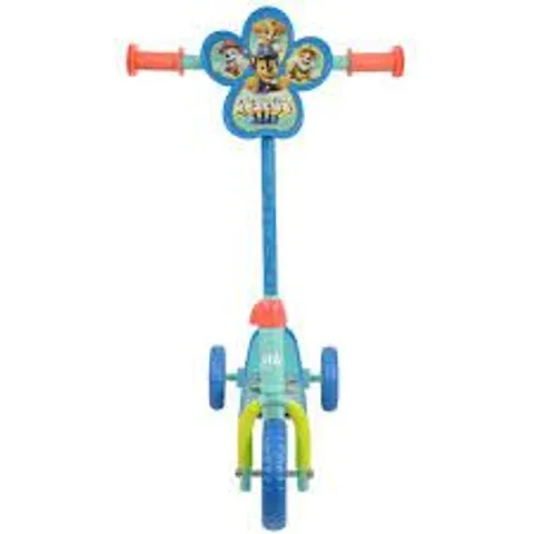 BOXED PAW PATROL KIDS SWITCH IT MULTI CHARACTER TRI SCOOTER - 4 AUSTAUSCHBARE PLAKETTEN
