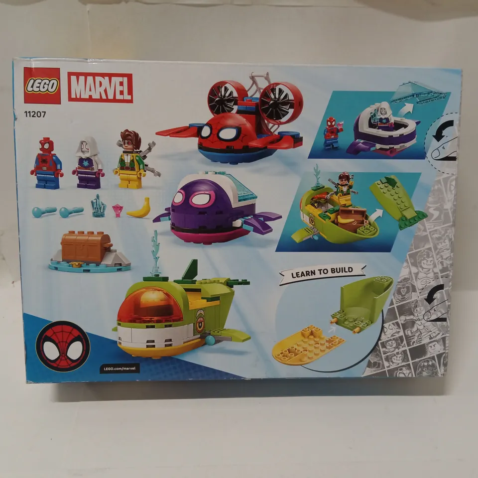 LEGO MARVEL SPIDER-MAN SPIDEY UNDERWATER VEHICLES 11207 – BOXED SET (AGE 4+)