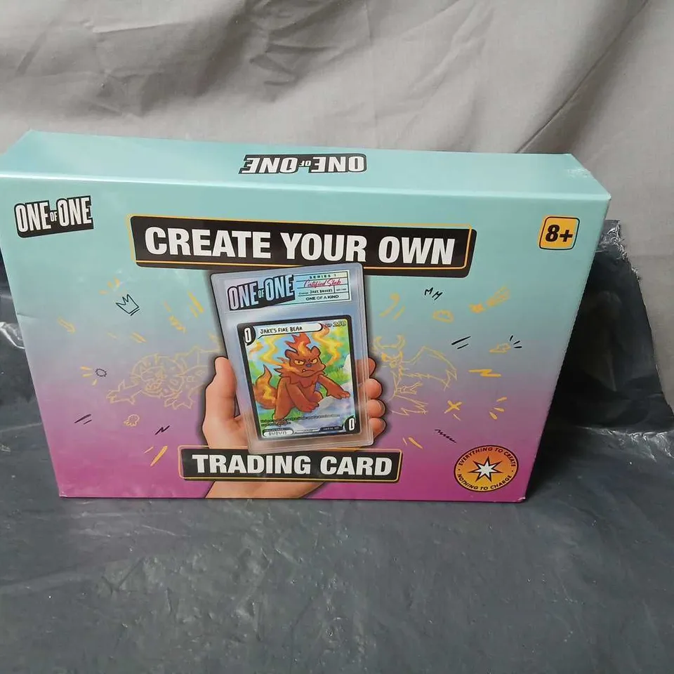 CREATE YOUR OWN TRADING CARD KIT - BOXED (ONE OF ONE)