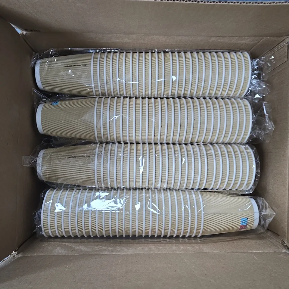 LARGE QUANTITY OF CARDBOARD CUPS 