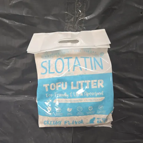 SLOTATIN CREAMY FLAVOUR TOFU LITTER - 6L