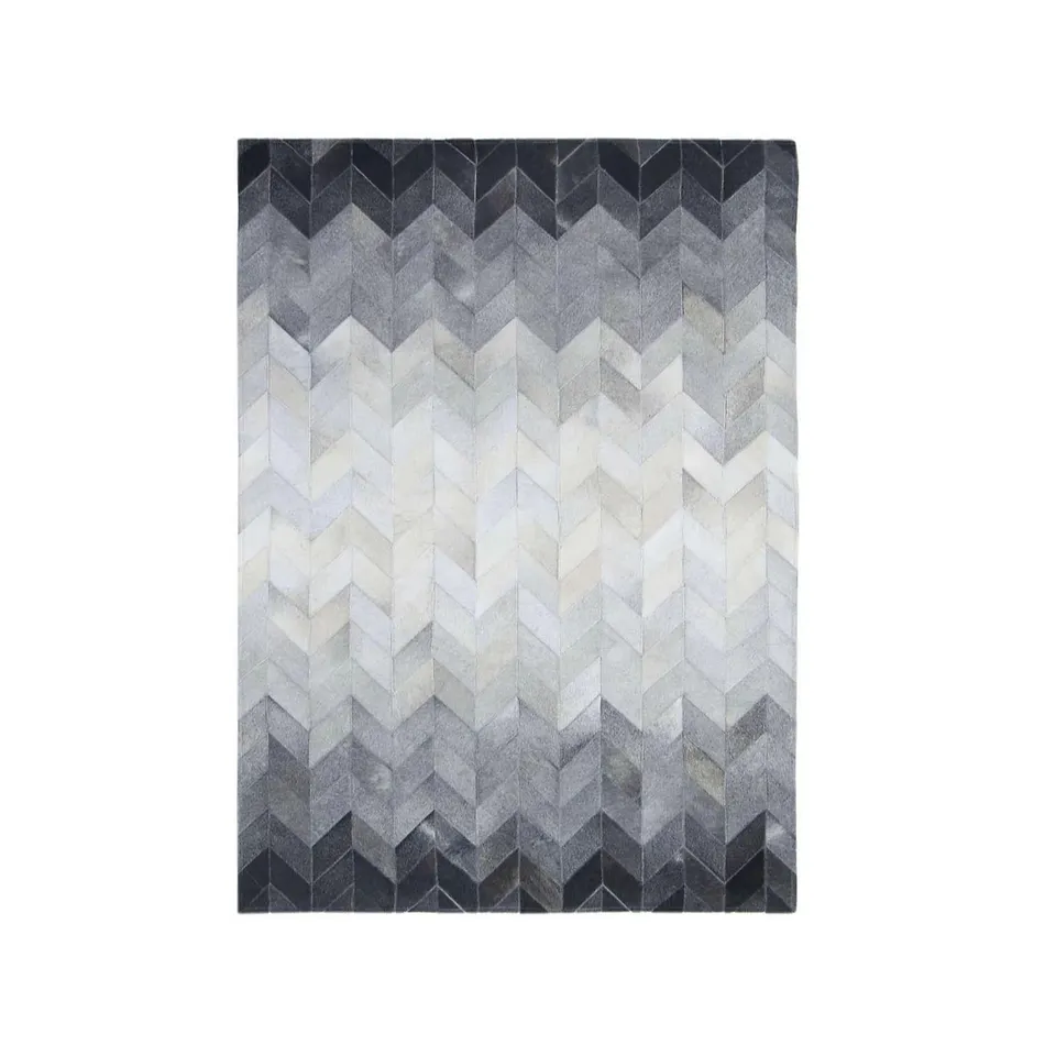 IVORY CHEVRON RUG 185CM 