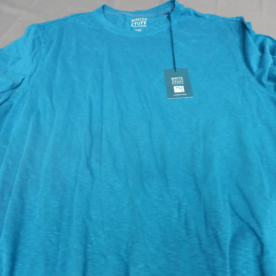 WHITE STUFF BLUE T-SHIRT - XXL