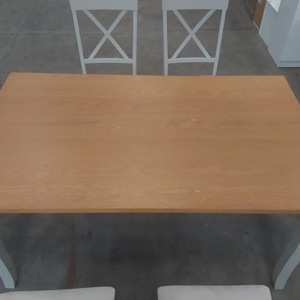 CONKLIN 6 - PERSON SOLID OAK DINING SET