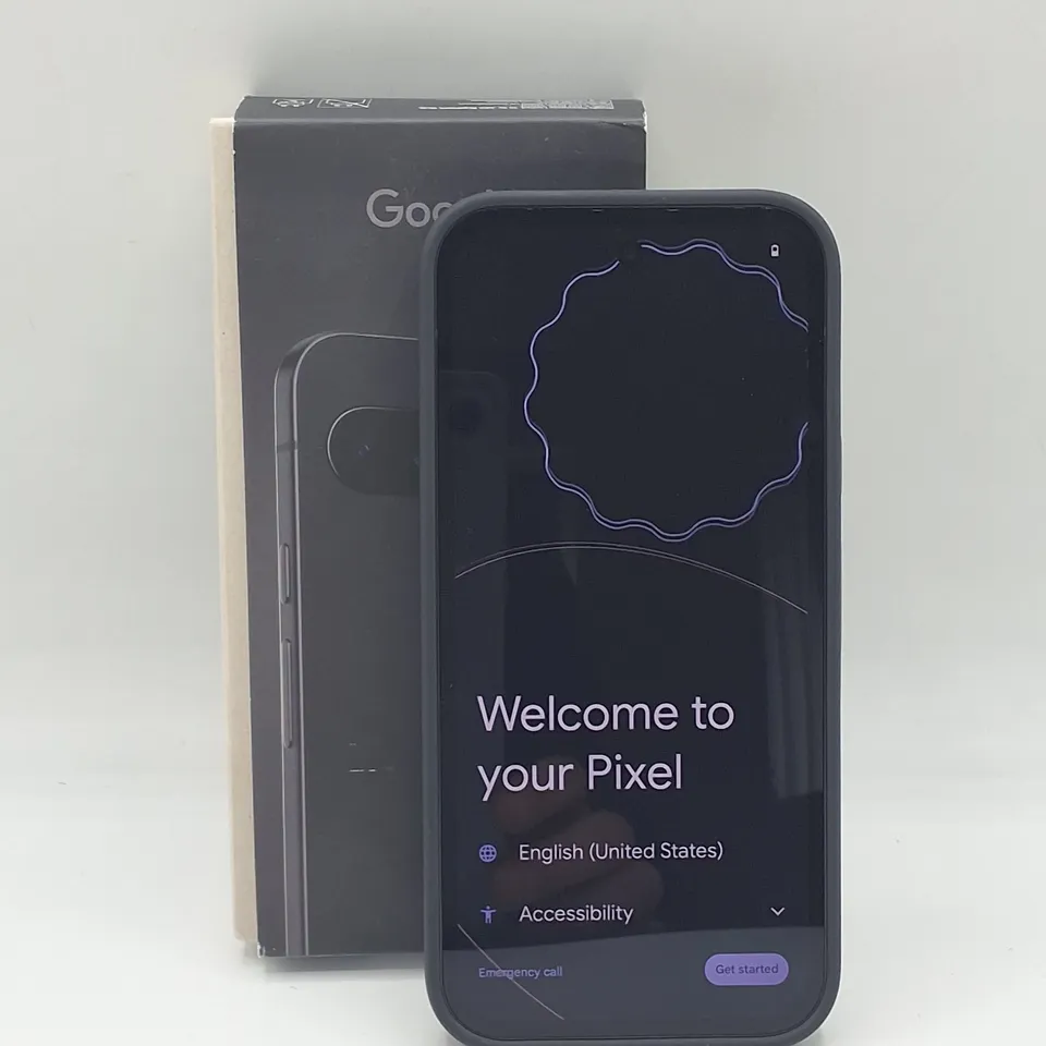BOXED GOOGLE PIXEL 9A 128GB IN OBSIDIAN