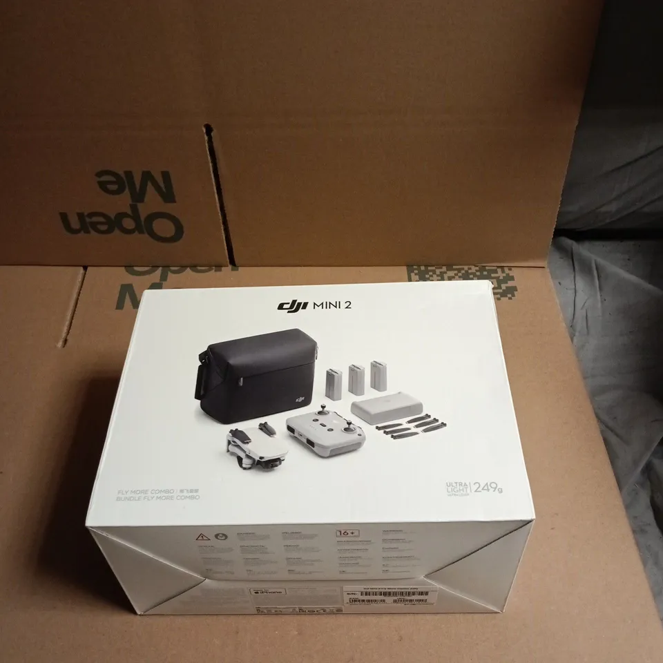 DJI MINI 2 FLY MORE COMBO WITH DRONE, CONTROLLER & ACCESSORIES
