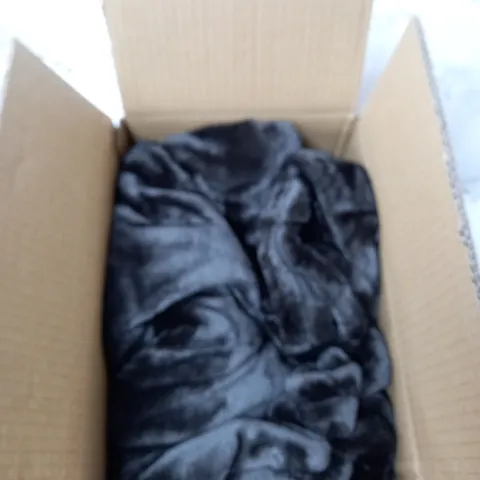 COZEE HOME VELVETSOFT SUPREME THROW - SMOKE GREY