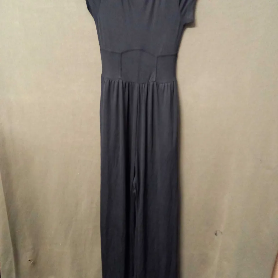 CIDER SHORT SLEEVE MAXI DRESS IN BALCK - XXS