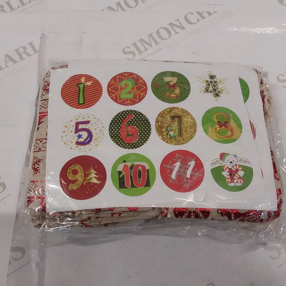 BAGGED DUDNJC CHRISTMAS ADVENT CALANDER BAGS (1 ITEM)